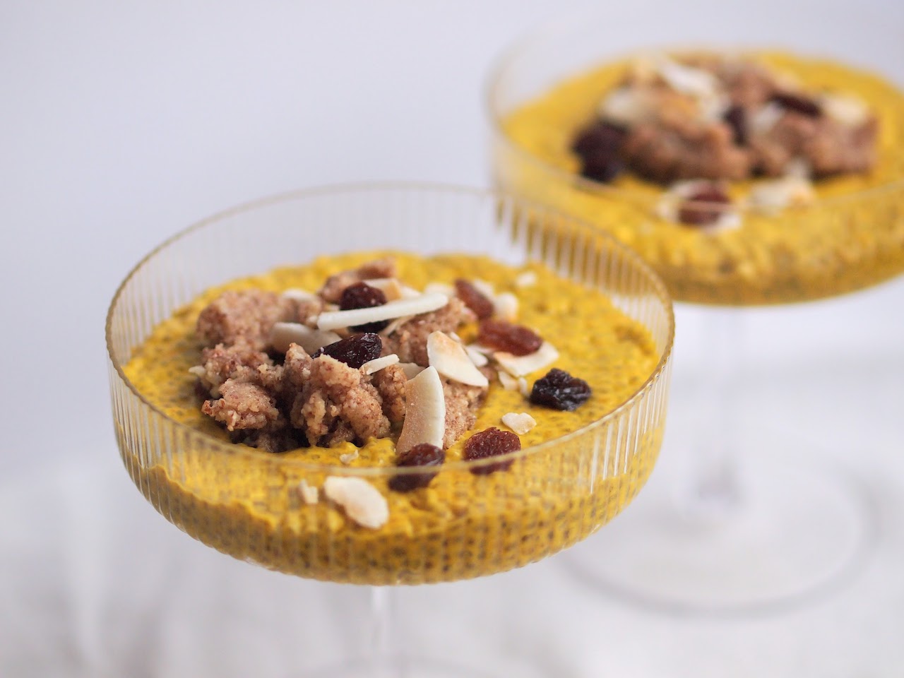 Healthy Vegan Saffron Chia Pudding – a ‘Deconstructed’ Spin on the Swedish Christmas Saffron Bun