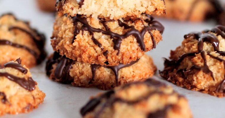 Healthy Vegan Chocolate Coconut Macaroons