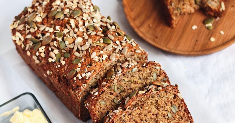 Healthy Vegan Quick Bread –  No Yeast No Knead No Butter