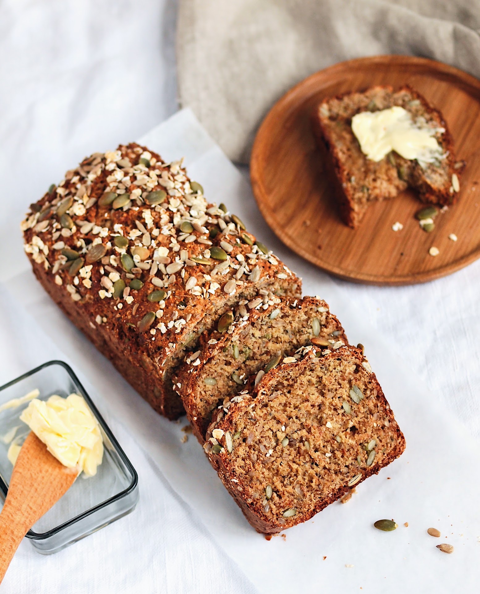Healthy Vegan Quick Bread –  No Yeast No Knead No Butter