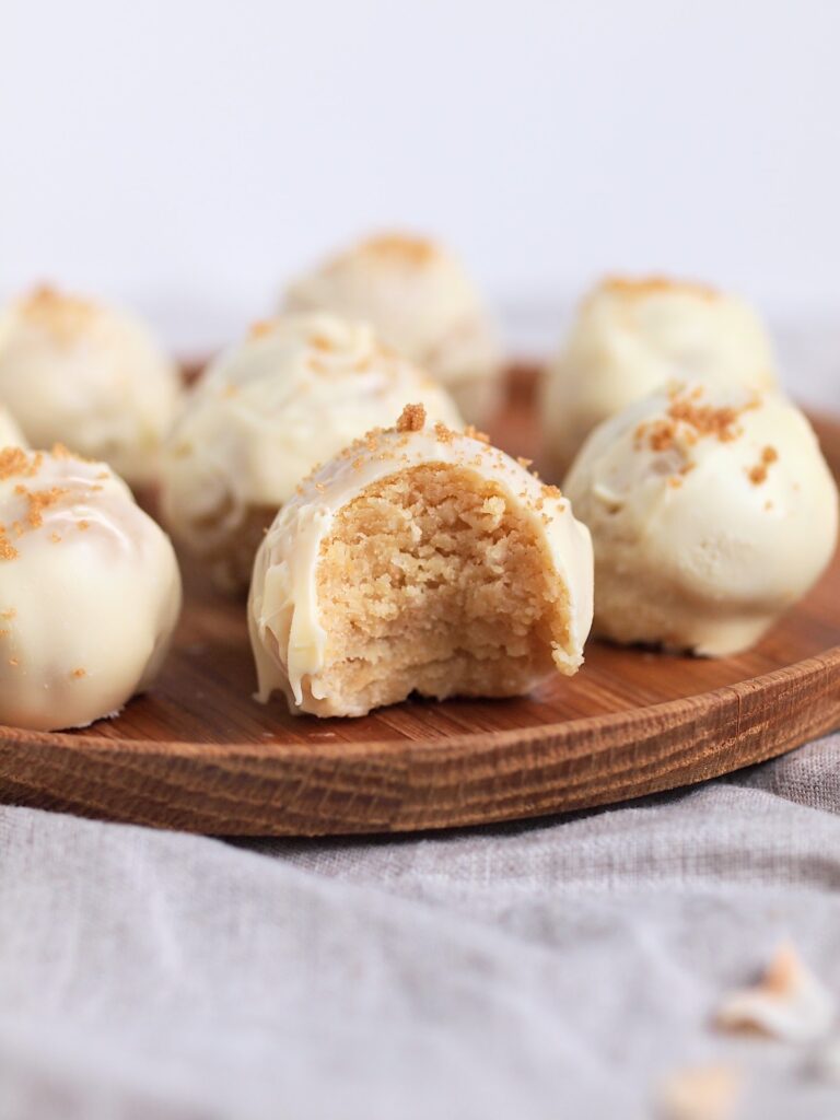 No-Bake Coconut Vanilla Cake Bites (Vegan / Gluten Free / Raw)