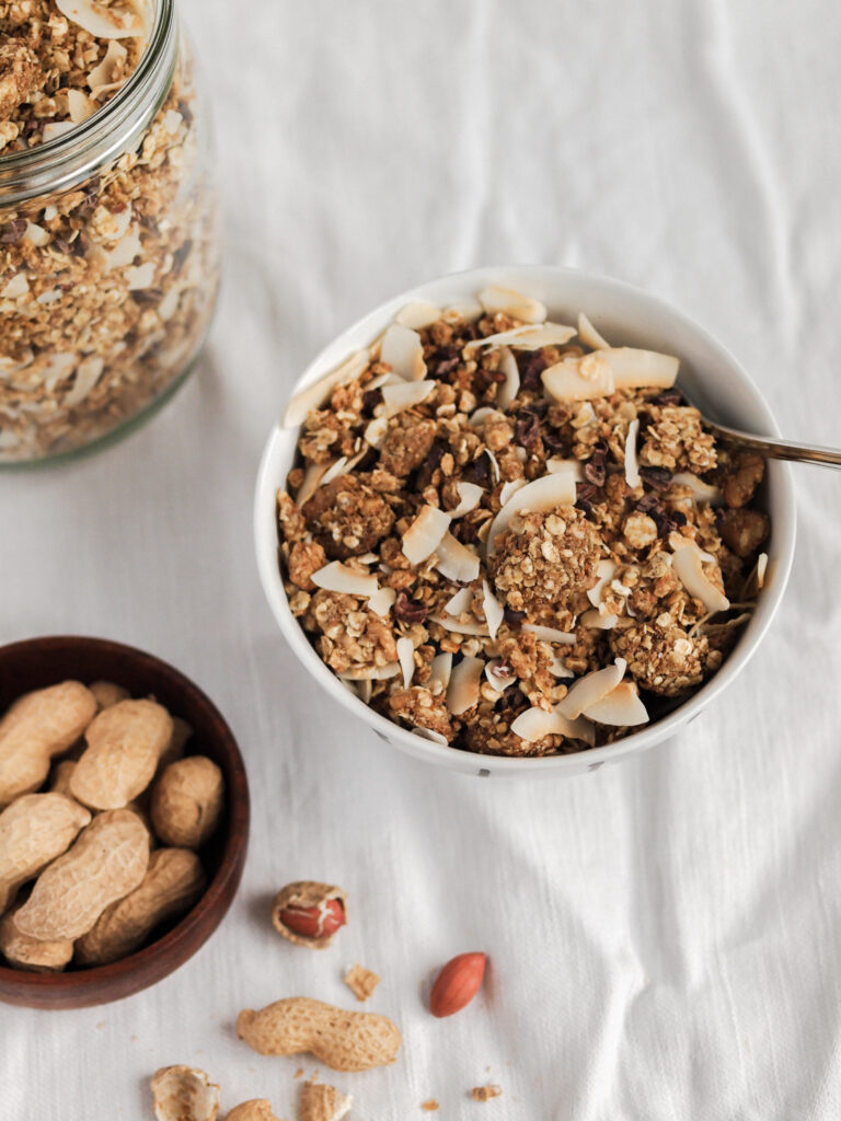 Peanut Butter & Chocolate Healthy Protein Granola