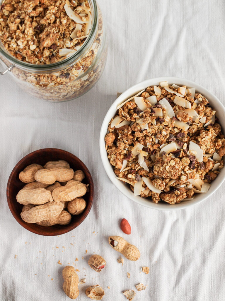 Peanut Butter & Chocolate Healthy Protein Granola