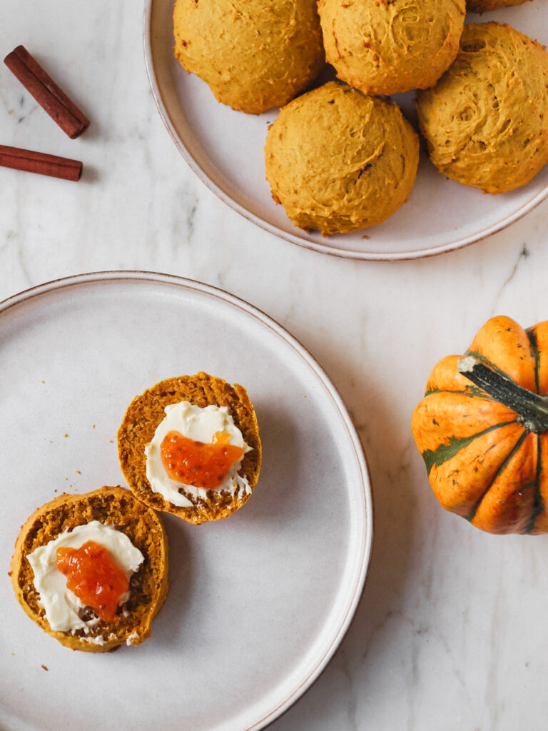 healthier vegan pumpkin scones
