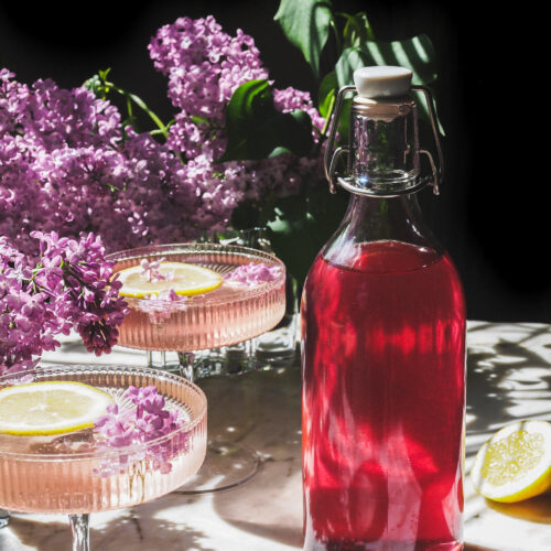 how to make lilac syrup