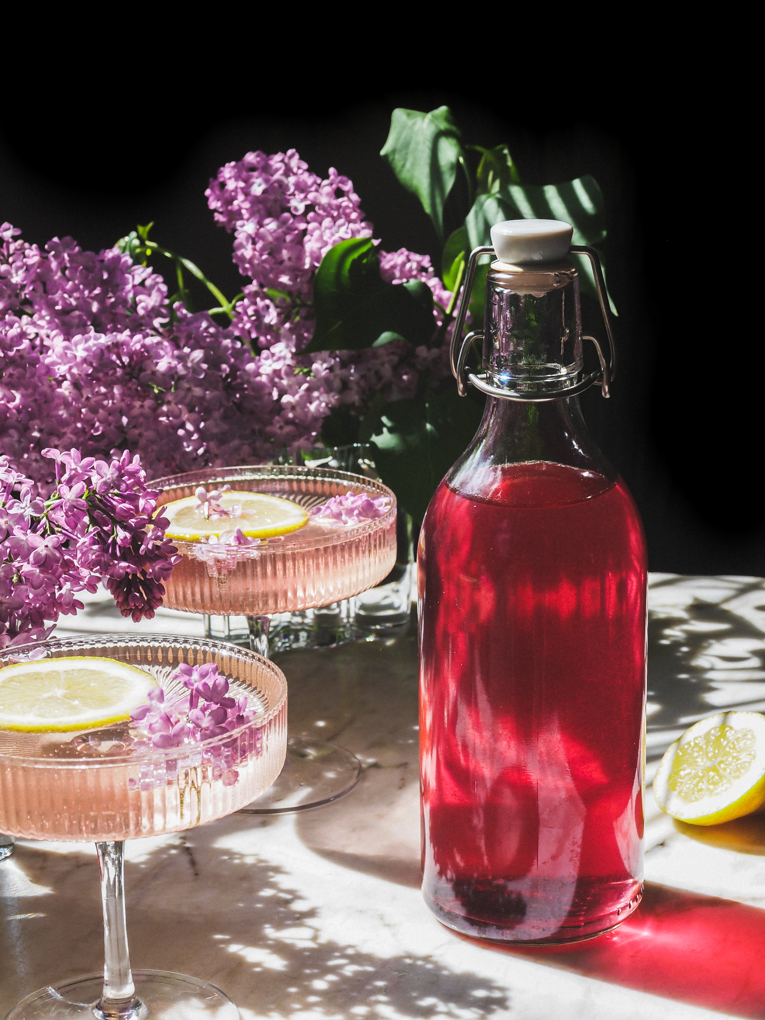 How to Make Lilac Syrup