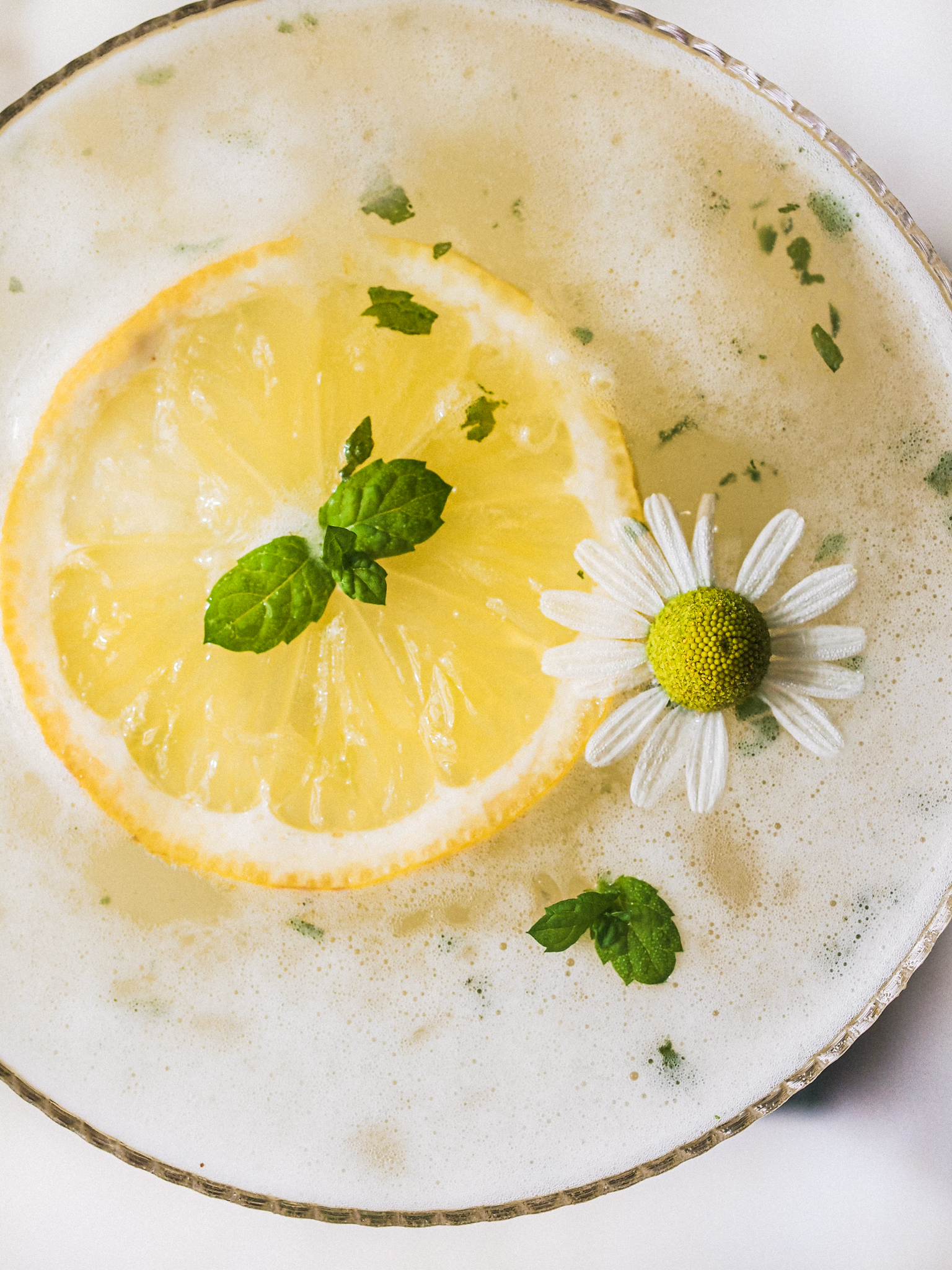 Refreshing Lemon Elderflower Mint Mocktail