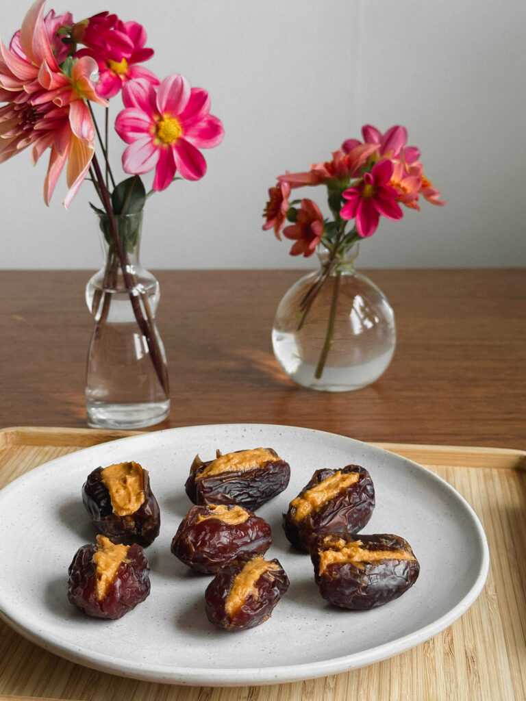 Maple Caramel Pumpkin Spice Dates