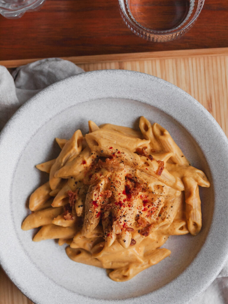 Healthy Butternut Squash Vegan Mac and Cheese