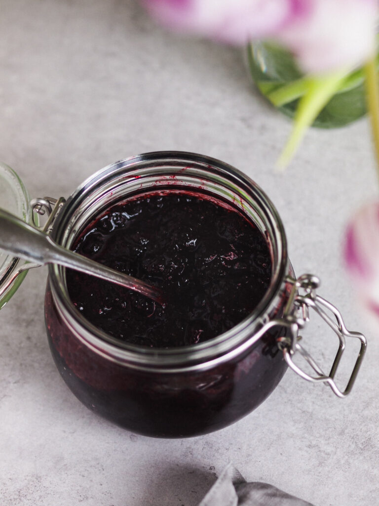 Healthy Homemade Blueberry Chia Jam