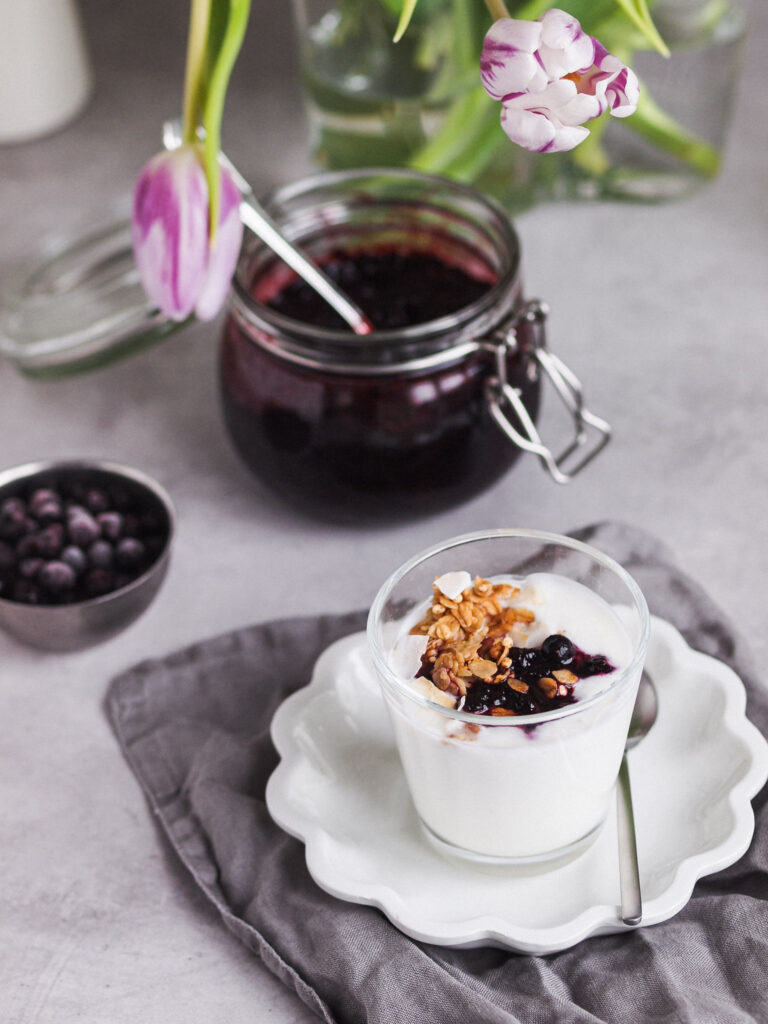 Healthy Homemade Blueberry Chia Jam