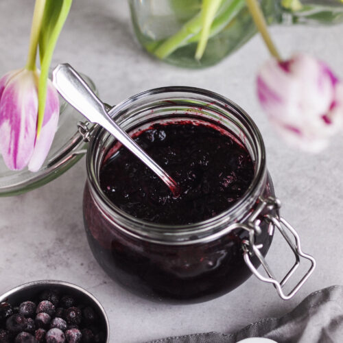 Healthy Homemade Blueberry Chia Jam