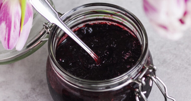 Healthy Homemade Blueberry Chia Jam