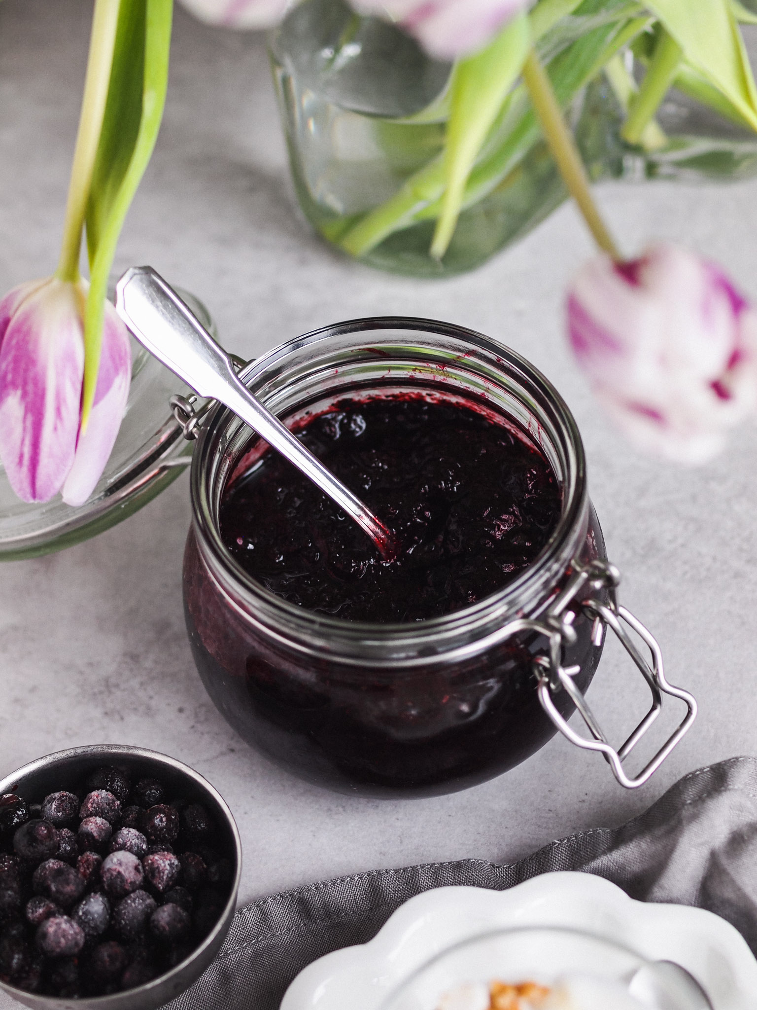 Healthy Homemade Blueberry Chia Jam