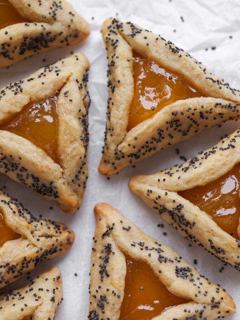 Lemon Poppy Seed Vegan Hamantaschen