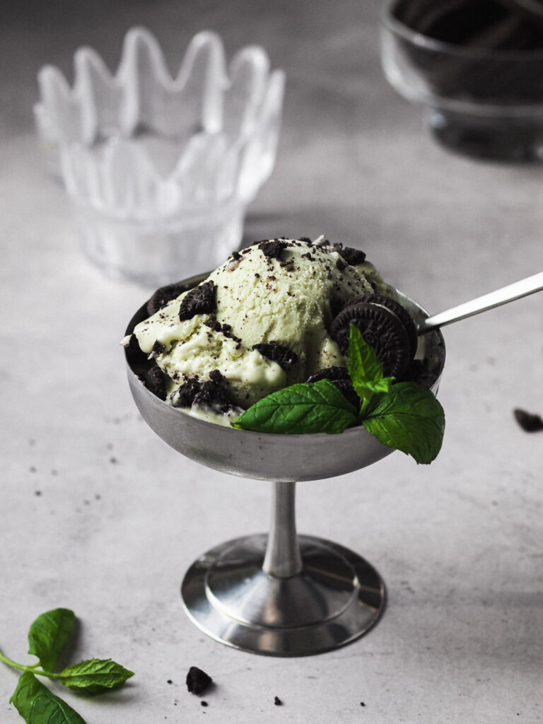 Mint Oreo Healthier Vegan Ice Cream