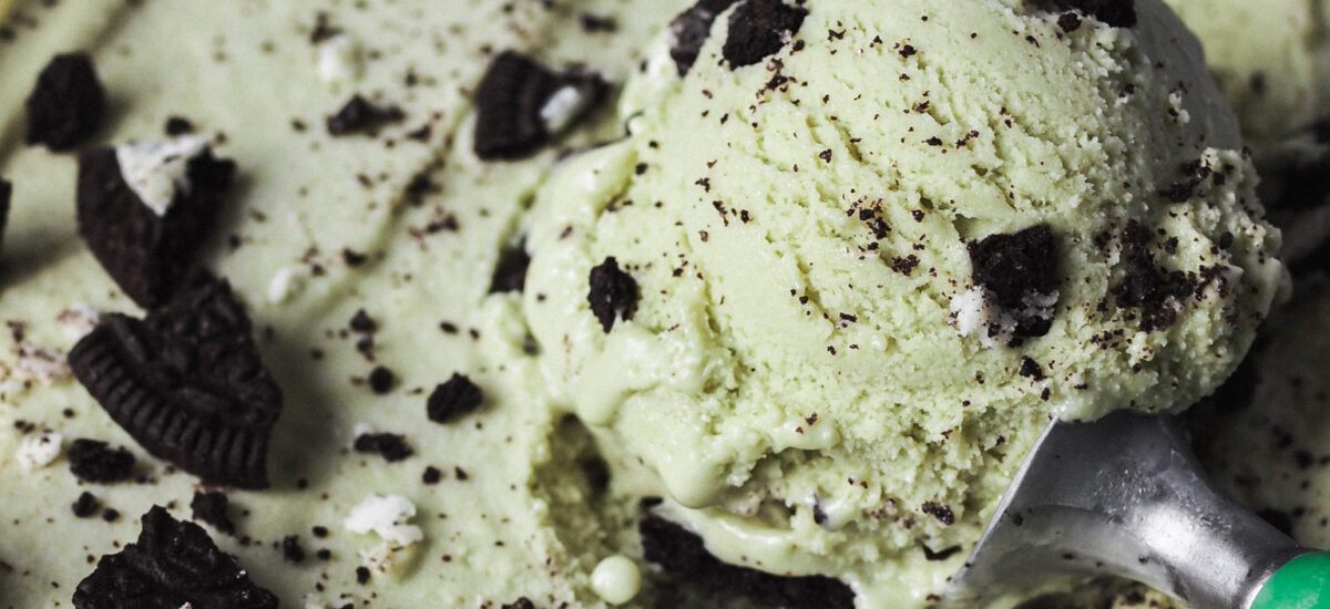 Mint Oreo Healthier Vegan Ice Cream