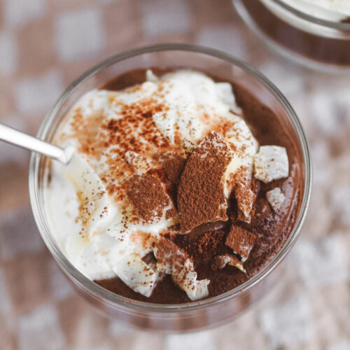 Healthy Chocolate Coconut Chia Pudding (Vegan + Gluten Free)