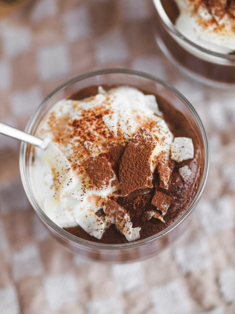 Healthy Chocolate Coconut Chia Pudding (Vegan + Gluten Free)