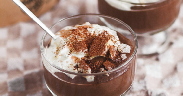 Healthy Chocolate Coconut Chia Pudding (Vegan + Gluten Free)