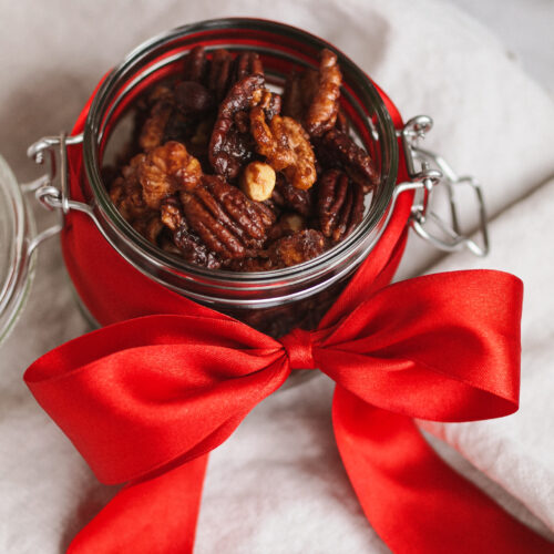 Gingerbread Candied Nuts