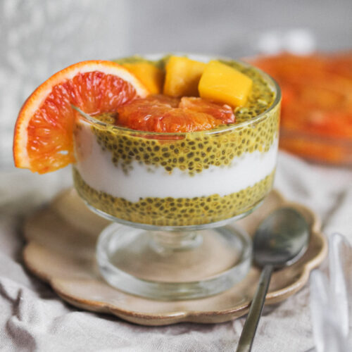 Healthy Golden Citrus Chia Pudding