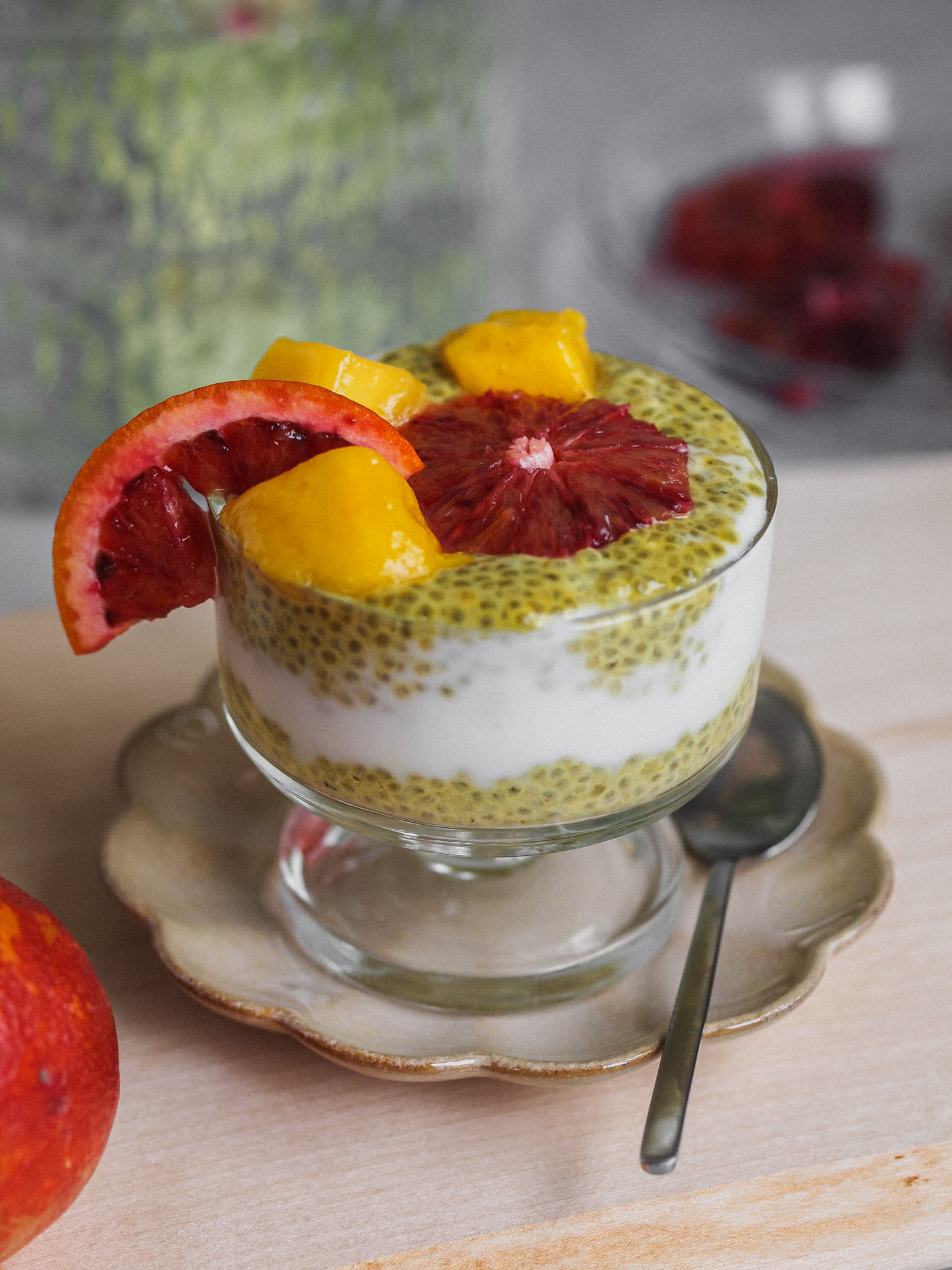 Healthy Golden Citrus Chia Pudding (Gluten Free and Vegan)