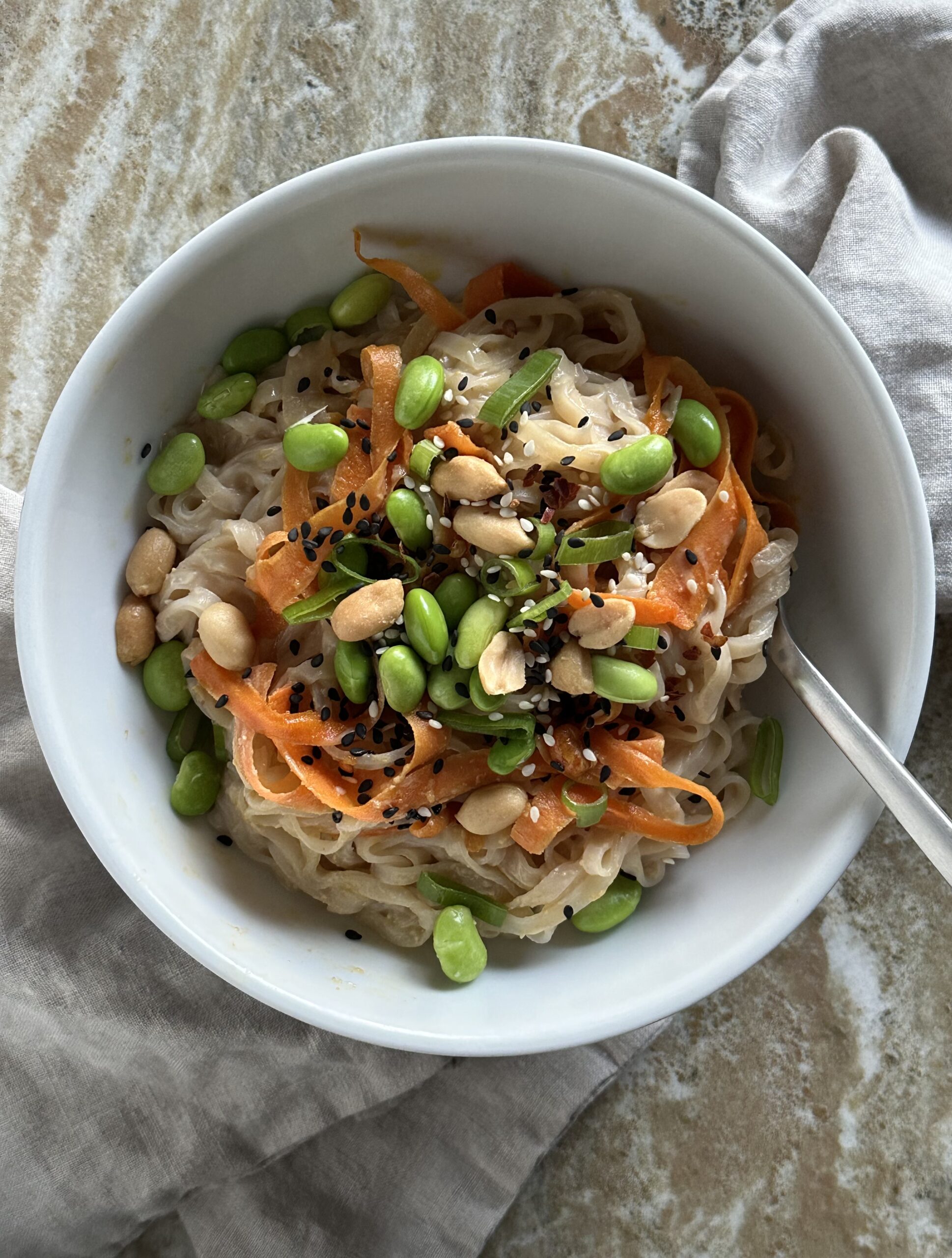 Chili Peanut Butter Sesame Noodles